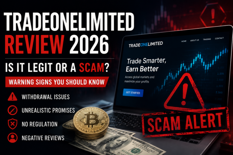 TradeOneLimited Review 2026 | Scam Warning & Fund Recovery